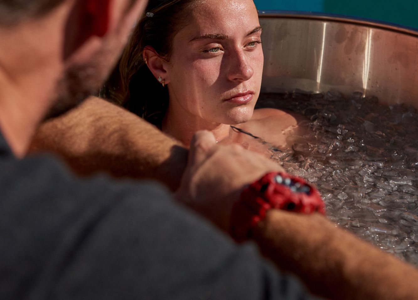 how to reap benefits from ice bath